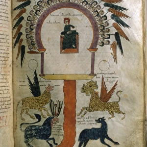Urgell Beatus. 10th c. Illuminated manuscript and medieval c