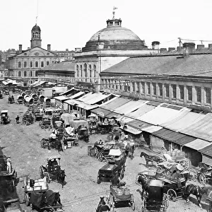 USA Boston Quincy Market pre-1900