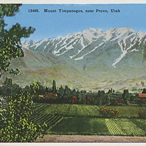 Utah - Mount Timpanogos, near Provo, Utah