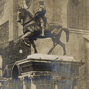 Venice, Italy - Equestrian Statue of Gen Bartolomeo Colleoni