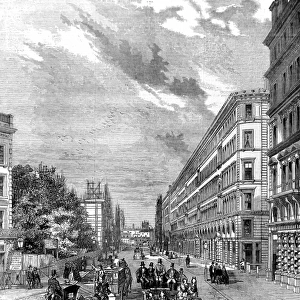 Victoria Street, Westminster, 1854
