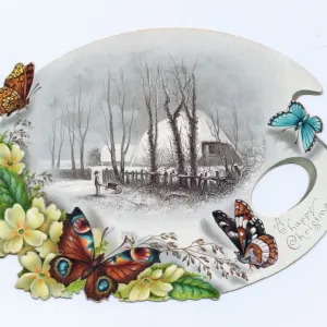 Prints of Victorian and Edwardian Christmas Card : Victorian and Edwardian Christmas Cards