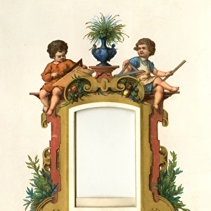 Victorian Photo Album - rectangular frame