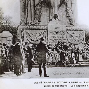 Victory Celebrations in Paris - End of WW1