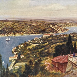 View toward the Black Sea - Constantinople