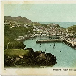 View of Ilfracombe, Devon from Hillsborough