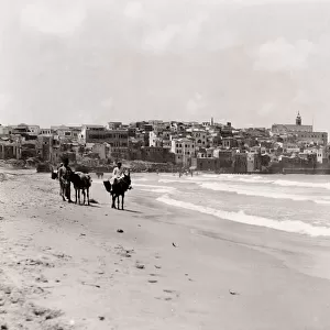 View of Jaffa, Tel Aviv in modern Israel