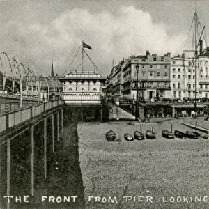 View of the Front looking east, Brighton, Sussex