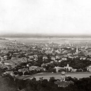View of Montreal, Canada, circa 1880s. Date: circa 1880s