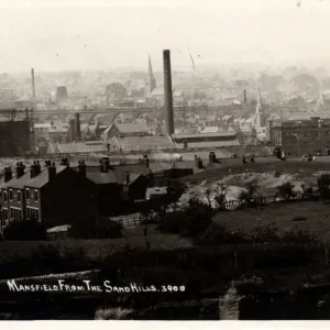 View from the Sand Hills, Mansfield Print, 1920s View from the Sand Hills, Mansfield Print, 1920s
