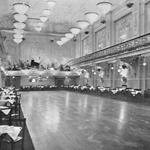 A view of Sherrys ballroom in Brighton, 1920