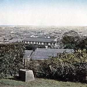 View of Tokyo, Japan, circa 1880s. Date: circa 1880s