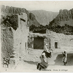 Village of El-Kantara, Algeria - caravan station