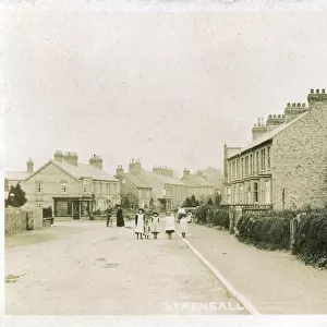 The Village, Strensall, York, Yorkshire, England. Date: 1917