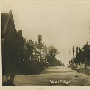 The Village, Woore, Crewe, Shropshire, England. Date: 1910s
