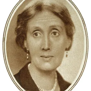 1930 Virginia Woolf Print 1930 Virginia Woolf Print
