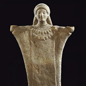 Votive statue. Greek art (5th c. BC)