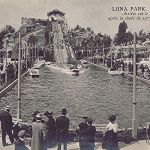 The Water Chute at Luna Park, Paris