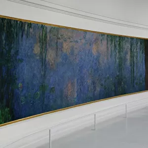 The Water Lilies: Morning with Willows by Monet