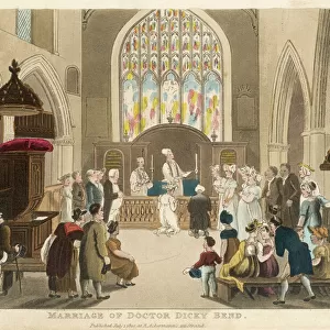 Wedding in an English church