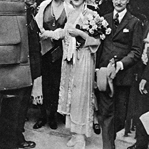 Wedding of Lady Diana Manner and Duff Cooper