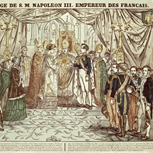 Wedding of Napoleon III with Eugenia de Montijo