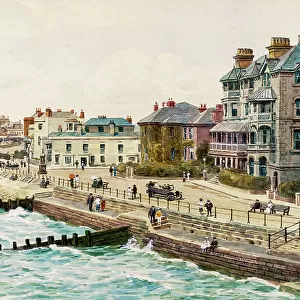 West Parade, Bognor Regis, Sussex, viewed from the Pier