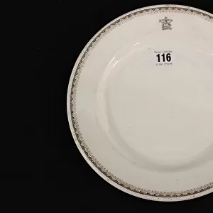 White Star Line - Maddock and Co dinner plate