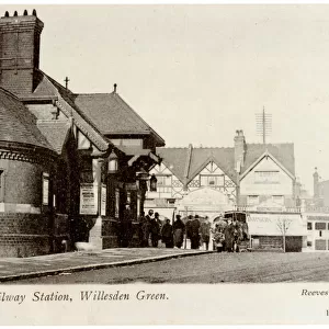 Willesden Green Underground Station, street view