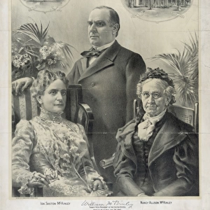 William McKinley and family