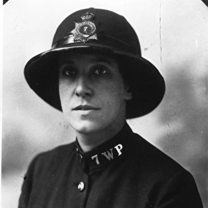 Woman police officer Sergeant Florence Hill, London