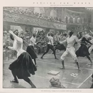 Women Fencing 1902