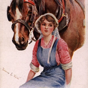 Women WW1 Farming