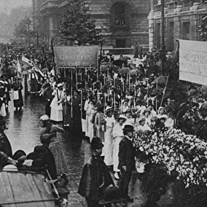 Womens Right-to-Serve march, 1915