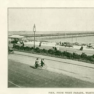 Worthing, Sussex, Pier from West Parade