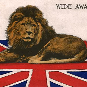 WW1 - The British Lion wide awake and ready for action