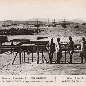 WW1 - Thessaloniki, Greece - French Military Landing Quay