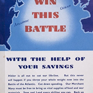 WW2 leaflet, Warship Week, Win this Battle