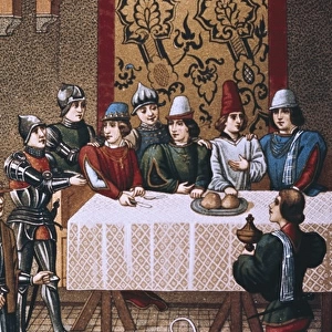 Hundred Years War. Arrest of Charles II of Navarre
