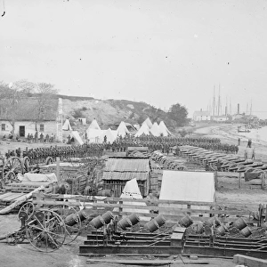 Yorktown, Va. Federal artillery park