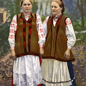 Two Young Women of the Ukraine