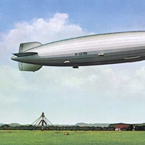 Zeppelin Lz 130 / Postcard