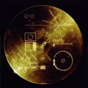 La Cubierta del Disco de Sonidos de la Tierra.