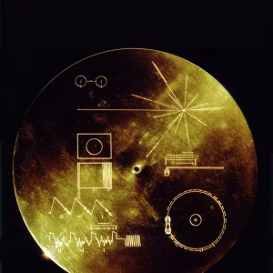 Space Exploration Poster Print Collection: Voyager 2