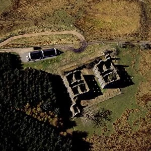 Aerial image of Scotland, UK: Bernera Barracks, Glenelg, Highland