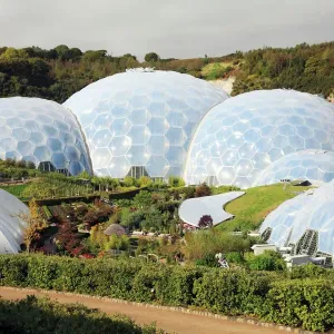 Eden Project Biomes Print Eden Project Biomes Print