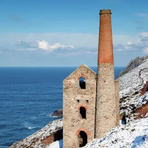 Wheal Coates Engine House Print - St Agnes, Cornwall, UK Wheal Coates Engine House Print - St Agnes, Cornwall, UK