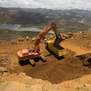 Nickel Mine activity on New Caledonia