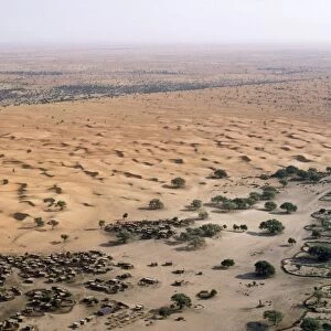 West Africa - village & sand dunes Burkina Faso is a landlocked nation in West Africa