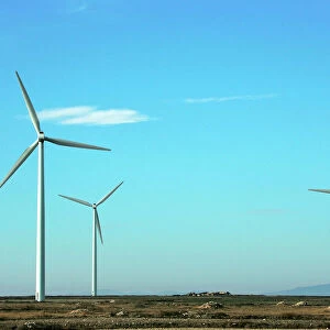 Windmill / Wind Turbines. Husum - North Germany